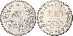 World Coins - Japan, 1000 Yen, 1964 Summer Olympics, Tokyo, 1964, Silver,