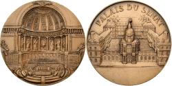 World Coins - France, Medal, Palais du sénat, n.d., Bronze, Leconte,