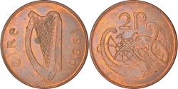 World Coins - Coin, IRELAND REPUBLIC, 2 Pence, 1990, , Copper Plated Steel, KM:21a