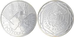 World Coins - France, 10 Euro, Poitou-Charentes, 2010, Paris, , Silver, KM:1667