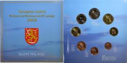 World Coins - Finland, 1 Cent to 2 Euro, BU, 2000, Vantaa,