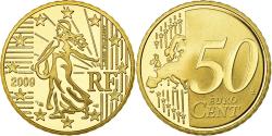 World Coins - France, 50 Euro Cent, 2009, BE, , Brass, KM:1412