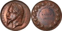 World Coins - France, Medal, Napoléon III, Concours d'Animaux de Boucherie, 1865, Oudiné