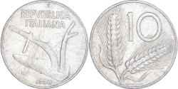World Coins - Coin, Italy, 10 Lire, 1956, Rome, , Aluminum, KM:93