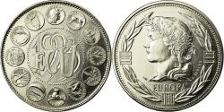 World Coins - France, Medal, Ecu Europa, Marianne, 1993, Rodier, , Copper-nickel