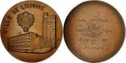 World Coins - France, Medal, Ville de Lomme, Commissaire de Police, 1988, Leognany,