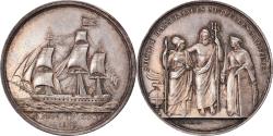 World Coins - France, Token, Société d'Assurances mutuelles maritimes, 1846,