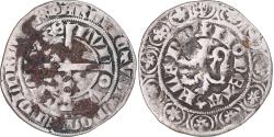 World Coins - Coin, France, Flanders, Louis II de Mâle, Gros, 1346-1384, , Silver