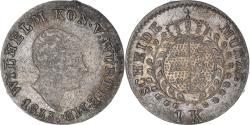 World Coins - Coin, German States, WURTTEMBERG, Wilhelm I, Kreuzer, 1833, , Billon