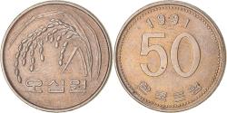 World Coins - Coin, South Korea, 50 Won, 1991