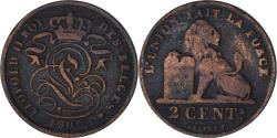 World Coins - Coin, Belgium, Leopold II, 2 Centimes, 1905, , Copper, KM:35.1