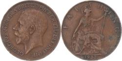 World Coins - Coin, Great Britain, Farthing, 1922