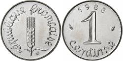 World Coins - France, Centime, Épi, 1983, Paris, FDC, Stainless Steel, , Gadoury:91