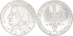 World Coins - Coin, GERMANY - FEDERAL REPUBLIC, 5 Mark, 1964, Hamburg, Germany,