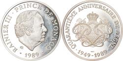 World Coins - Monaco, Medal, 40 ème Anniversaire de Rainier III, 1989, , Silver