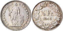 World Coins - Coin, Switzerland, 1/2 Franc, 1946, Bern, , Silver, KM:23
