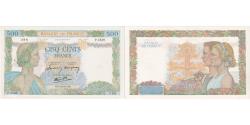World Coins - France, 500 Francs, La Paix, 1941-02-06, P.2330, UNC(60-62)