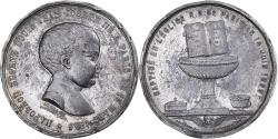 World Coins - France, Medal, Baptème de Napoléon Eugène Louis, 1856, Tin-Zinc, Labouche