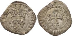 World Coins - Coin, France, Charles VI, Florette, Troyes, , Billon, Duplessy:405D