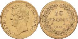 World Coins - France, Louis Philippe I, 20 Francs, 1831, Paris, Gold,