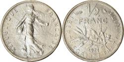 World Coins - Coin, France, 1/2 Franc, 1971, , Nickel