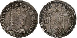 World Coins - Principality of Dombes, Henri II de Bourbon-Montpensier, Teston, 1604, Trévoux