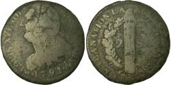 World Coins - Coin, France, Louis XVI, 2 sols françois, 2 Sols, 1791, Paris,