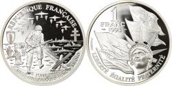 World Coins - Coin, France, Franc, 1993, Paris, Proof, , Silver, KM:1014