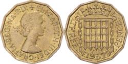 World Coins - Coin, Great Britain, 3 Pence, 1967
