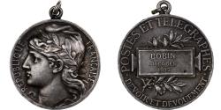 World Coins - France, Honneur des Postes et Télégraphes, Medal, 1913, Excellent Quality