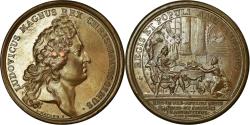 World Coins - France, Medal, Louis XIV, Festin à l'Hôtel de Ville de Paris, 1687, Mauger