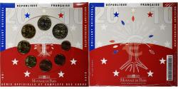 World Coins - France, Coffret 1c. à 2€, BU, 2010, MDP,