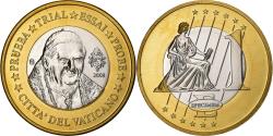 World Coins - Vatican, Medal, 1 E, Essai-Trial Benoit XVI, 2008, Bi-Metallic,