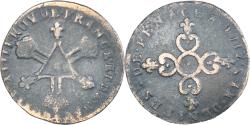 World Coins - Coin, France, Louis XIV, Six deniers dits « dardenne », 6 Deniers, 1712