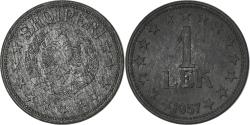 World Coins - Albania, Lek, 1957, Zinc, , KM:36