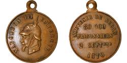 World Coins - France, Medal, Napoléon III, Souvenir de Sedan, 80000 Prisonniers, History