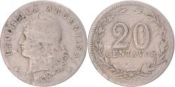 World Coins - Coin, Argentina, 20 Centavos, 1921