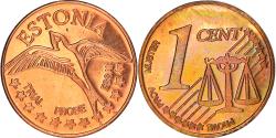 World Coins - Estonia, Fantasy euro patterns, Euro Cent, 2004, Proof, , Copper Plated