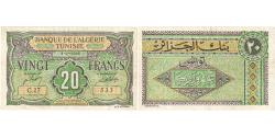 World Coins - Tunisia, 20 Francs, 1948, 1948-06-04, KM:22, EF(40-45)