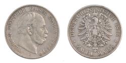 World Coins - Coin, German States, PRUSSIA, Wilhelm I, 2 Mark, 1876, Frankfurt,