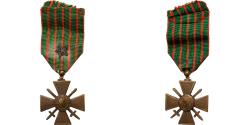 World Coins - France, Croix de Guerre, WAR, Medal, 1914-1918, Une Citation, Very Good Quality