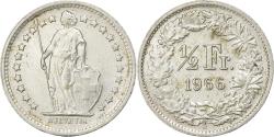World Coins - Switzerland, 1/2 Franc, 1966, Bern, Silver, , KM:23