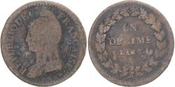 World Coins - Coin, France, Dupré, Decime, AN 7, Paris, , Copper, Gadoury:187