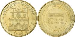World Coins - France, Tourist token, Cathédrale Saint-Jean de Lyon, 2012, MDP, Copper-nickel