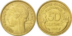 World Coins - Coin, France, Morlon, 50 Centimes, 1939, , Aluminum-Bronze, KM:894.1