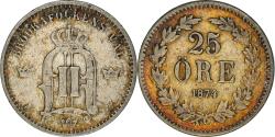 World Coins - Coin, Sweden, Oscar II, 25 Öre, 1874, , Silver, KM:738