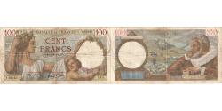 World Coins - France, 100 Francs, Sully, 1941, Y.22345, VF(20-25), Fayette:26.53, KM:94