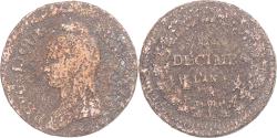 World Coins - Coin, France, Dupré, Decime, Paris, , Copper, Gadoury:187