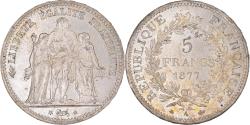 World Coins - Coin, France, Hercule, 5 Francs, 1877, Paris, , Silver, KM:820.1