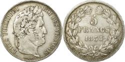 World Coins - Coin, France, Louis-Philippe, 5 Francs, 1834, Paris, , Silver